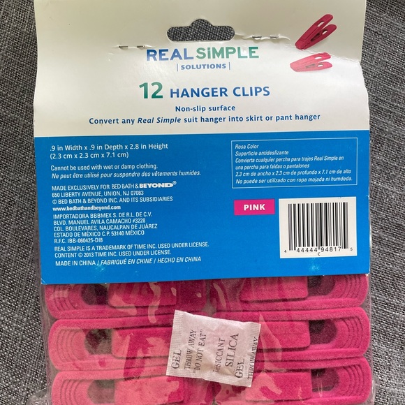 Pink hanger clips - Picture 4 of 4